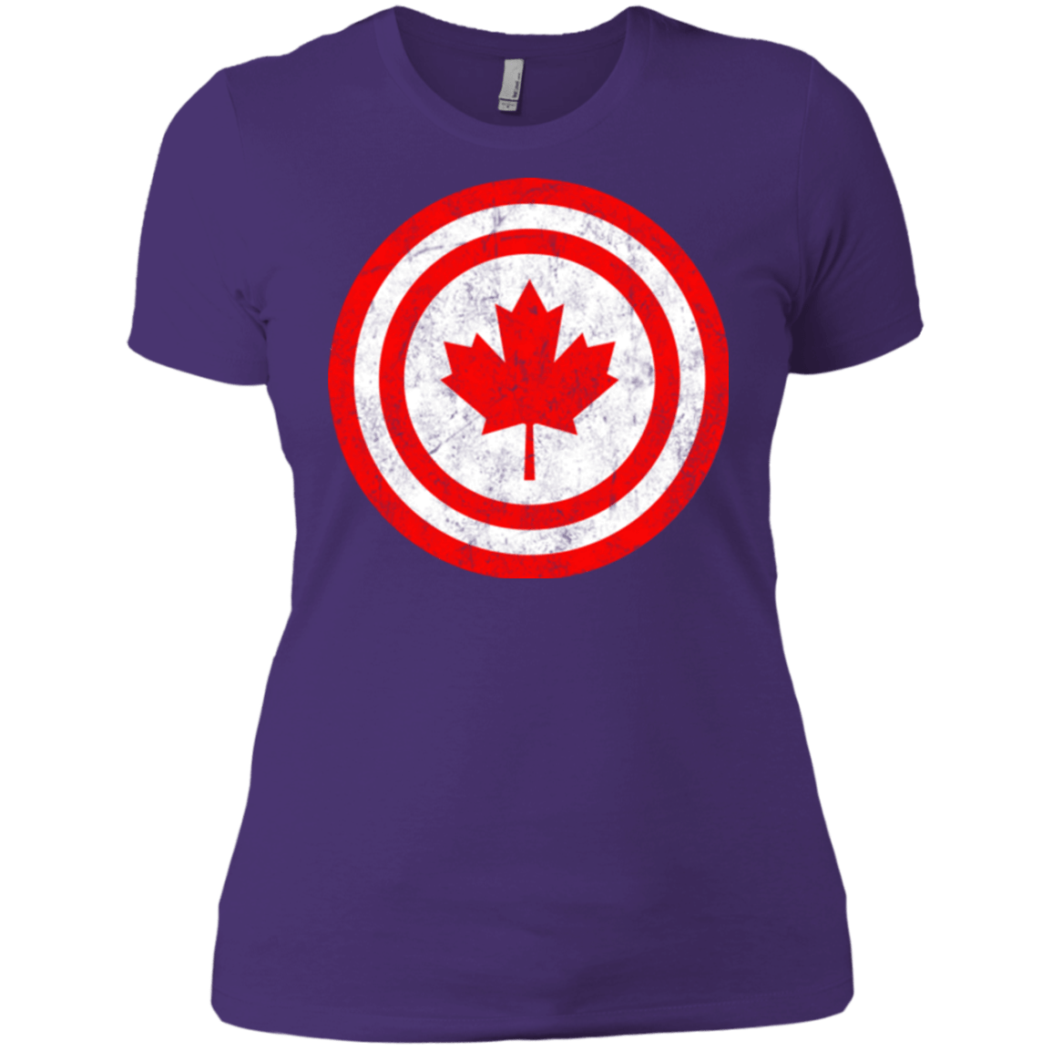 T-Shirts Purple / X-Small Captain Canada Women's Premium T-Shirt