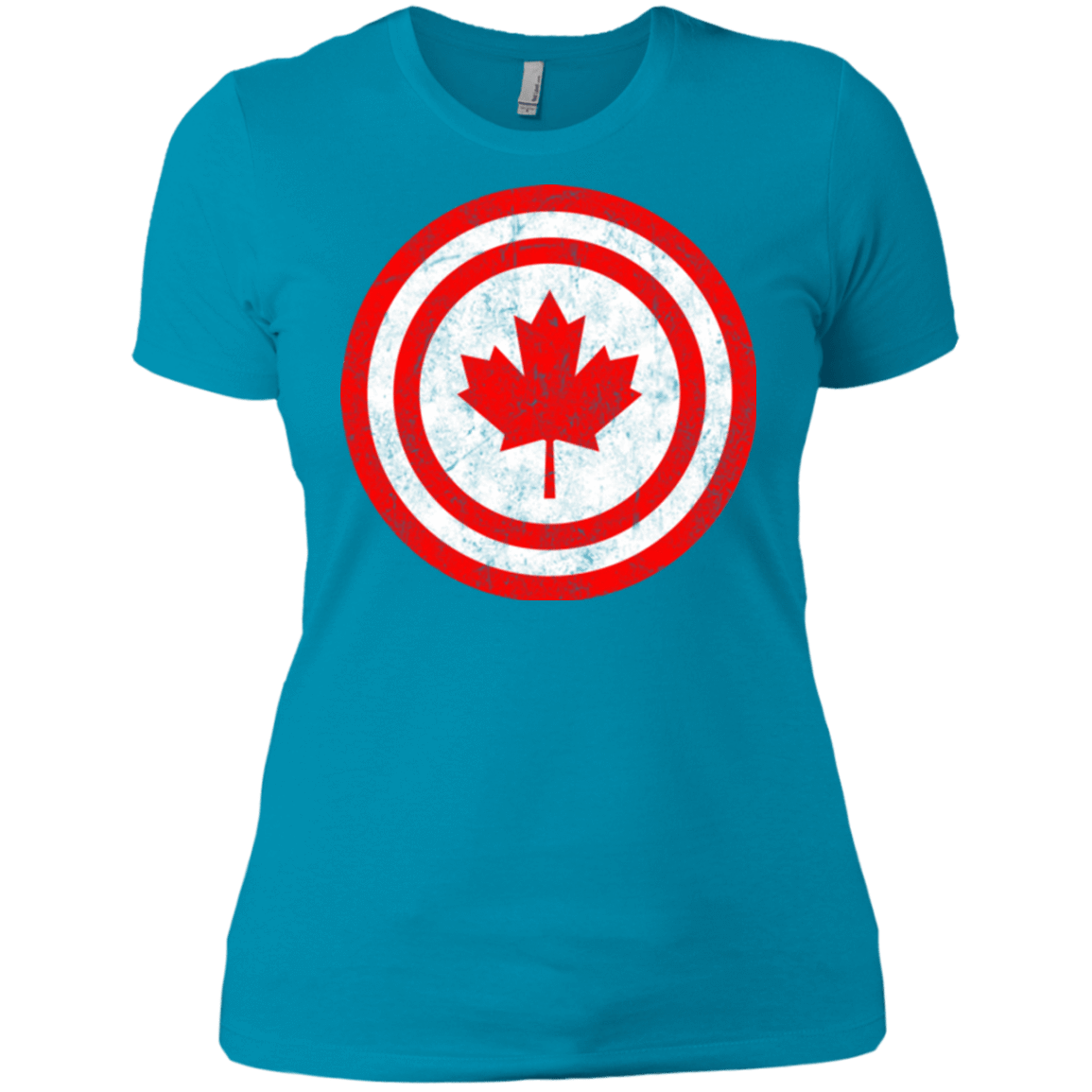 T-Shirts Turquoise / X-Small Captain Canada Women's Premium T-Shirt