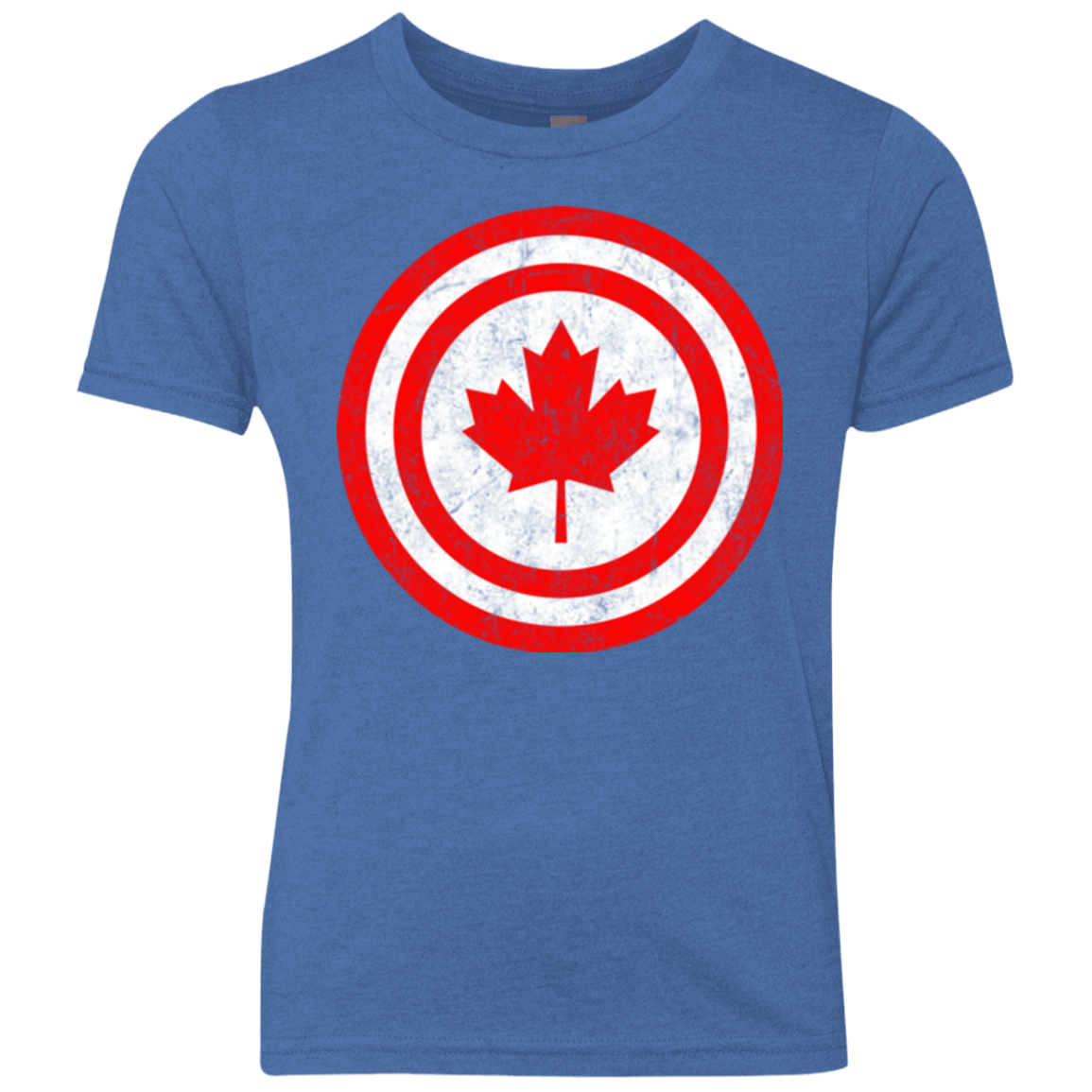 T-Shirts Vintage Royal / YXS Captain Canada Youth Triblend T-Shirt