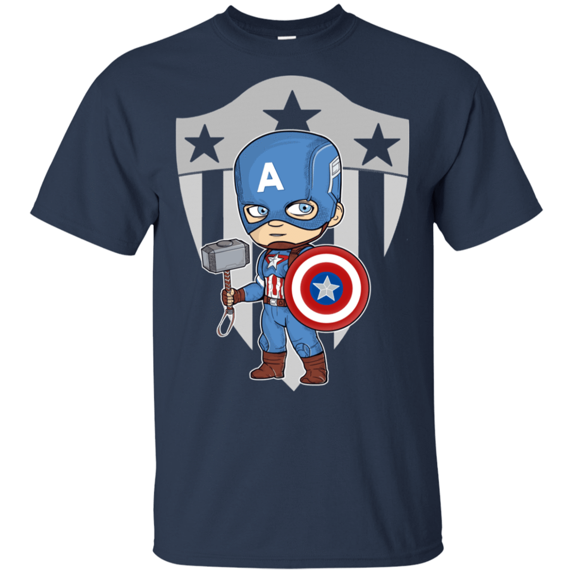 T-Shirts Navy / S Captain Cute T-Shirt