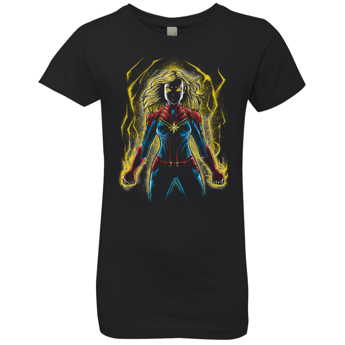 T-Shirts Black / YXS Captain Girls Premium T-Shirt