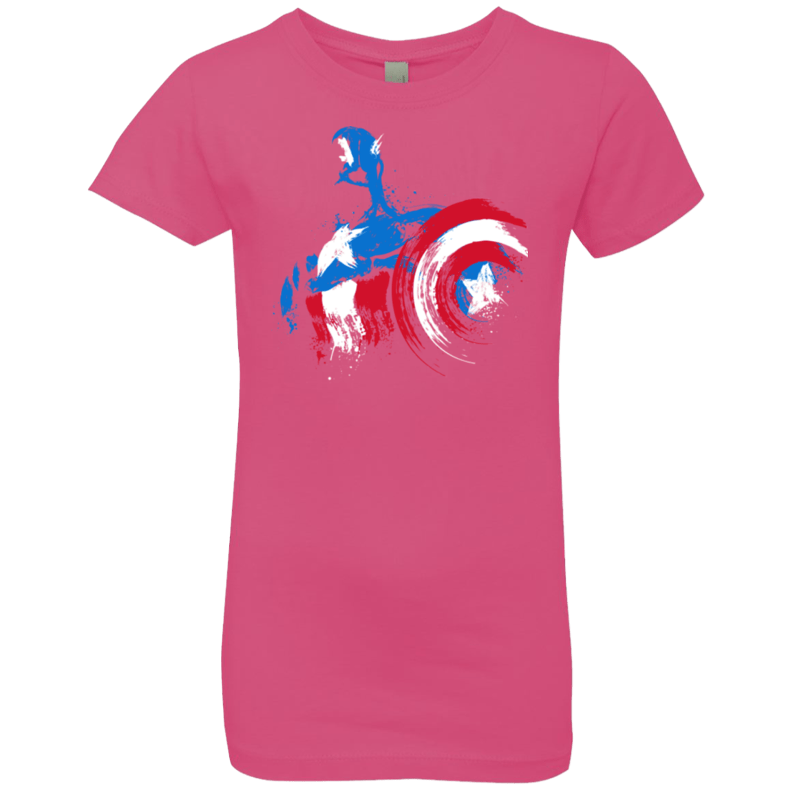 T-Shirts Hot Pink / YXS Captain Girls Premium T-Shirt