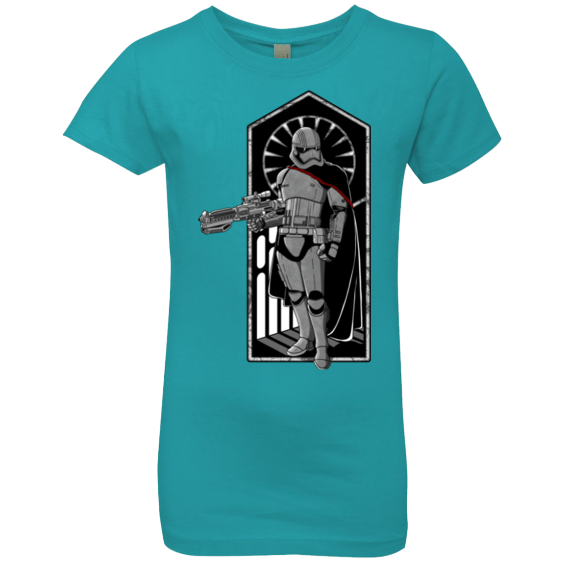 T-Shirts Tahiti Blue / YXS Captain Girls Premium T-Shirt