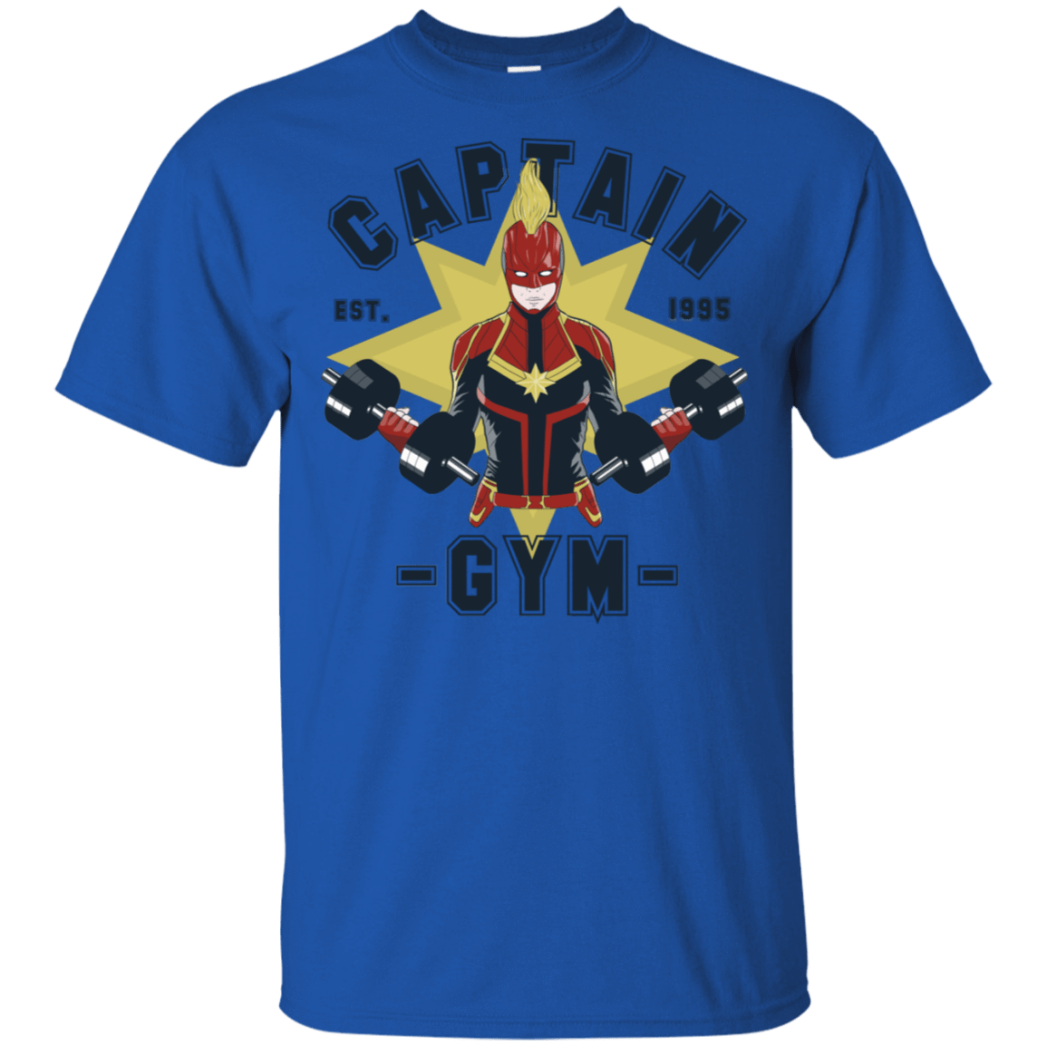 T-Shirts Royal / S Captain Gym T-Shirt