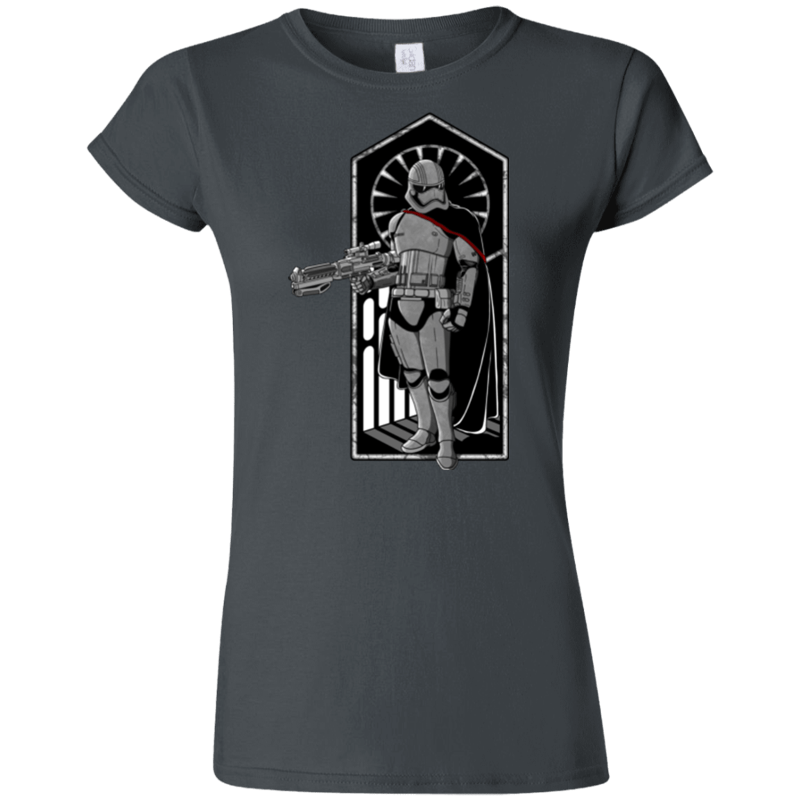 T-Shirts Charcoal / S Captain Junior Slimmer-Fit T-Shirt