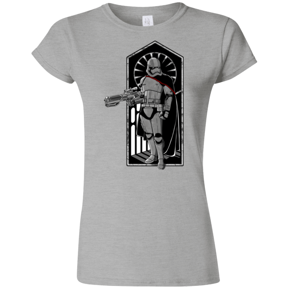 T-Shirts Sport Grey / S Captain Junior Slimmer-Fit T-Shirt