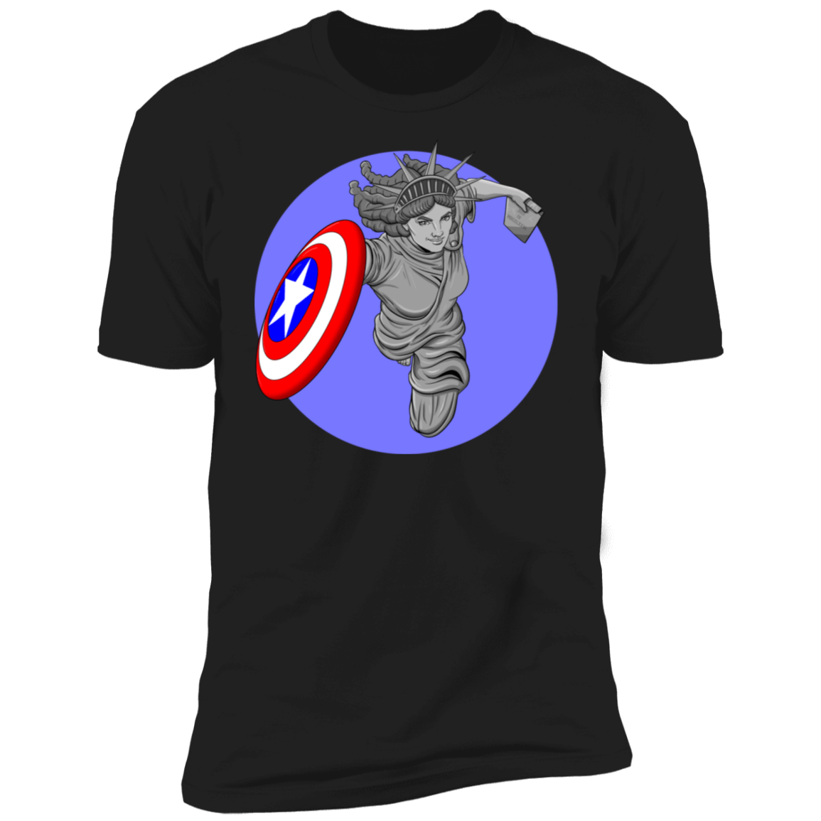 T-Shirts Black / S Captain Liberty Men's Premium T-Shirt