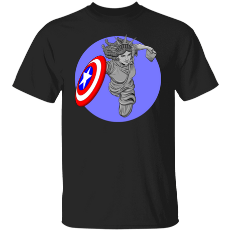 T-Shirts Black / S Captain Liberty T-Shirt