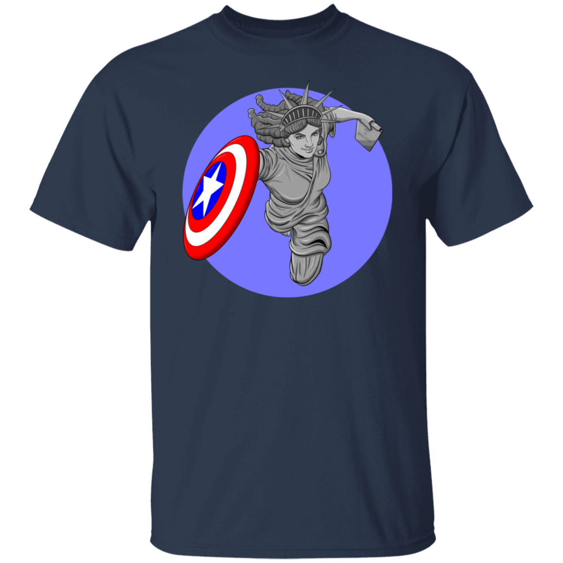 T-Shirts Navy / S Captain Liberty T-Shirt