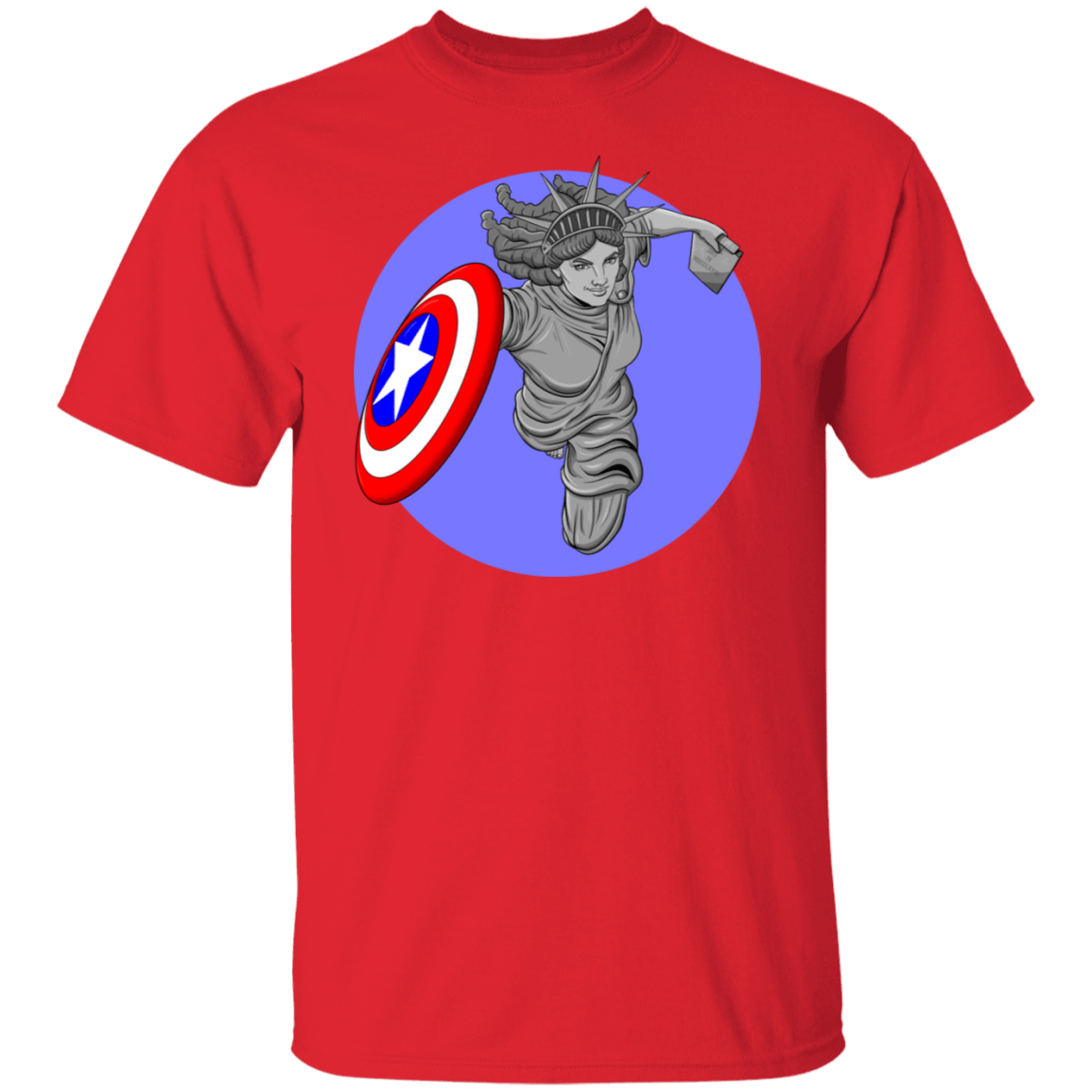 T-Shirts Red / S Captain Liberty T-Shirt