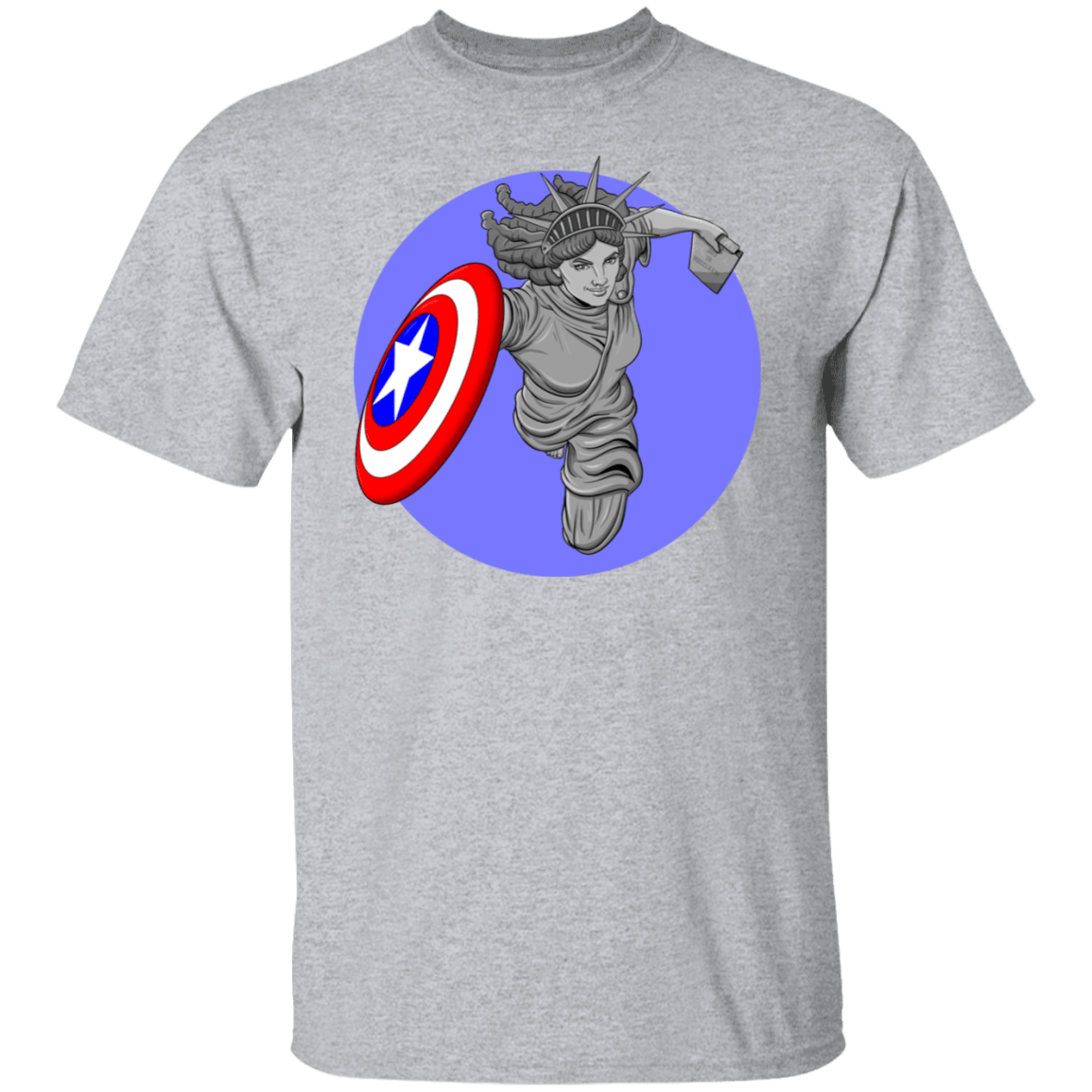 T-Shirts Sport Grey / S Captain Liberty T-Shirt