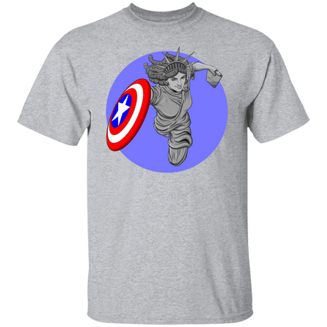 T-Shirts Sport Grey / S Captain Liberty T-Shirt
