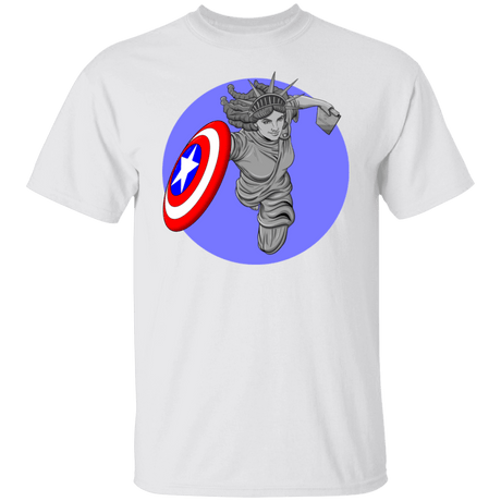 T-Shirts White / S Captain Liberty T-Shirt