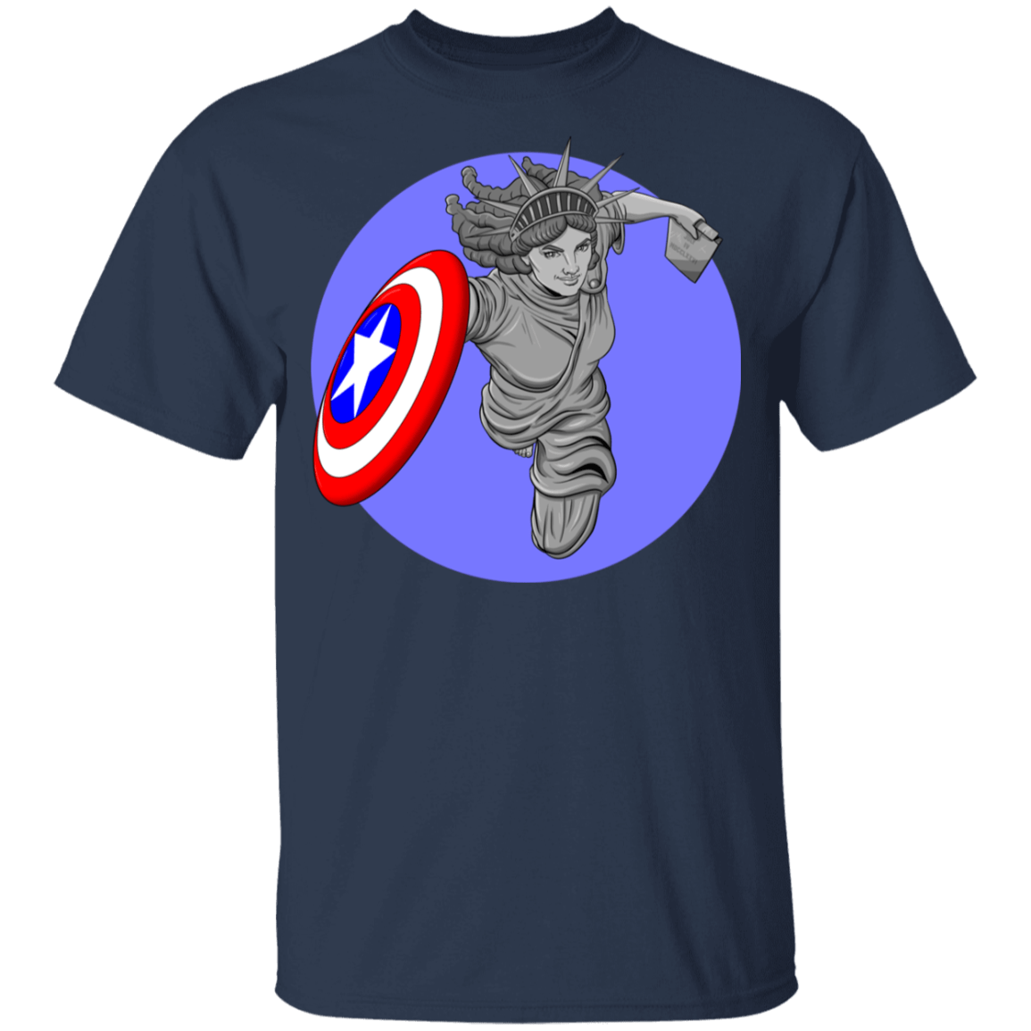 T-Shirts Navy / YXS Captain Liberty Youth T-Shirt