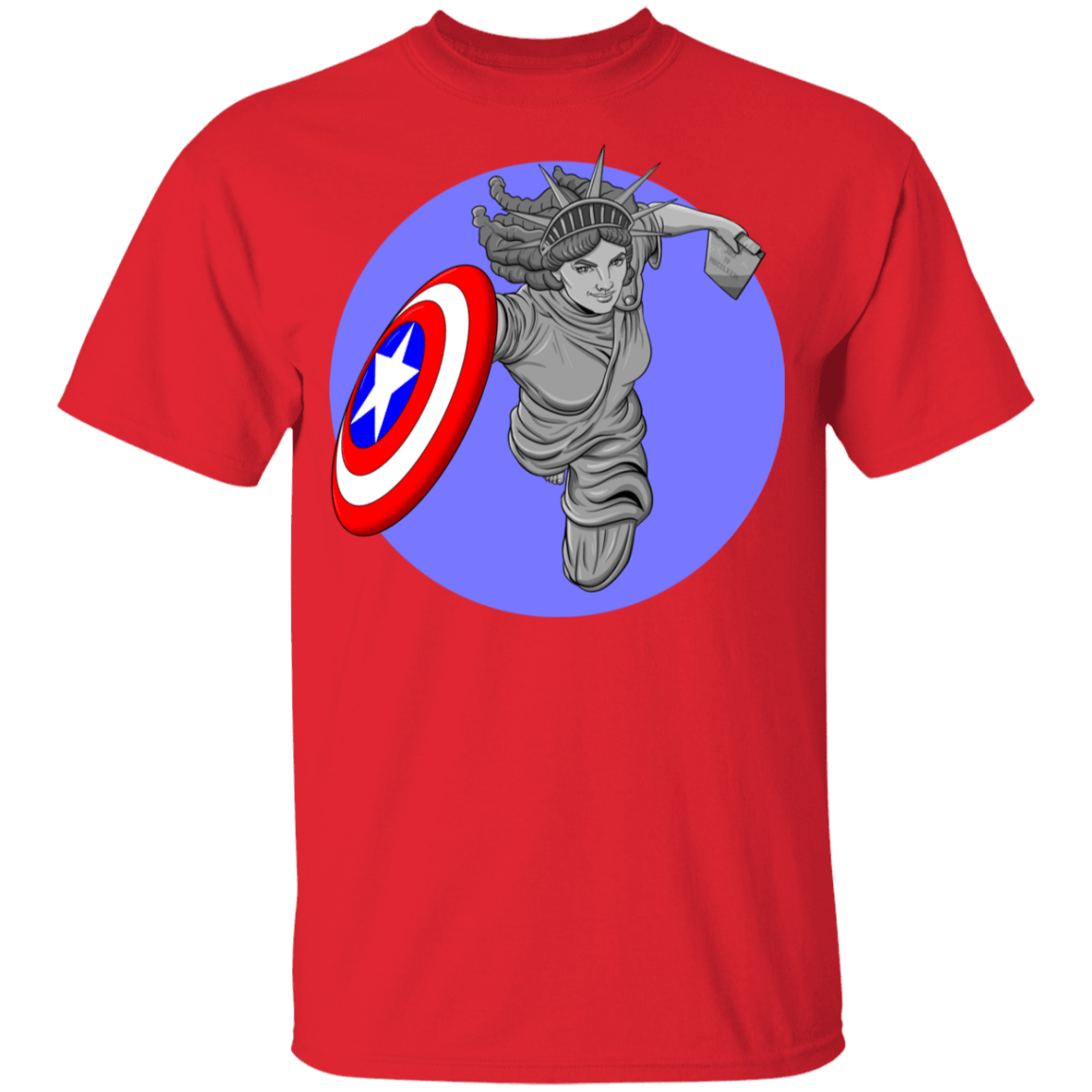 T-Shirts Red / YXS Captain Liberty Youth T-Shirt