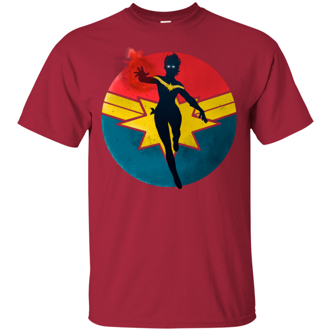 T-Shirts Cardinal / S Captain Marvel T-Shirt