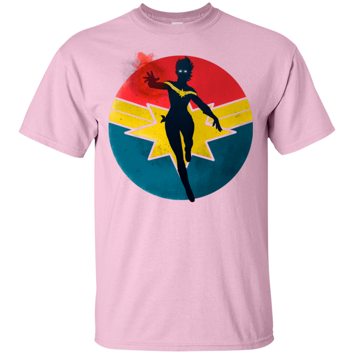 T-Shirts Light Pink / S Captain Marvel T-Shirt