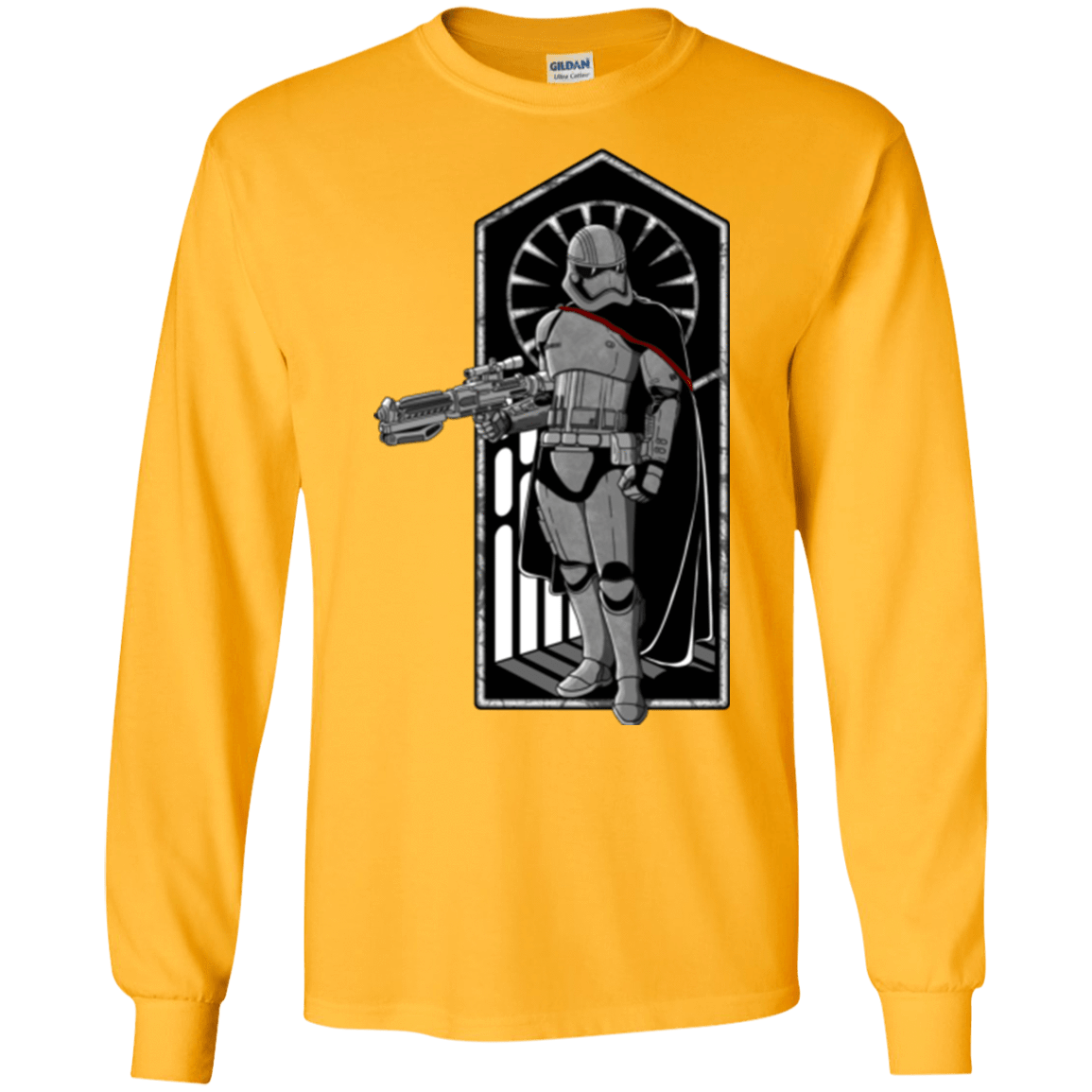 T-Shirts Gold / S Captain Men's Long Sleeve T-Shirt