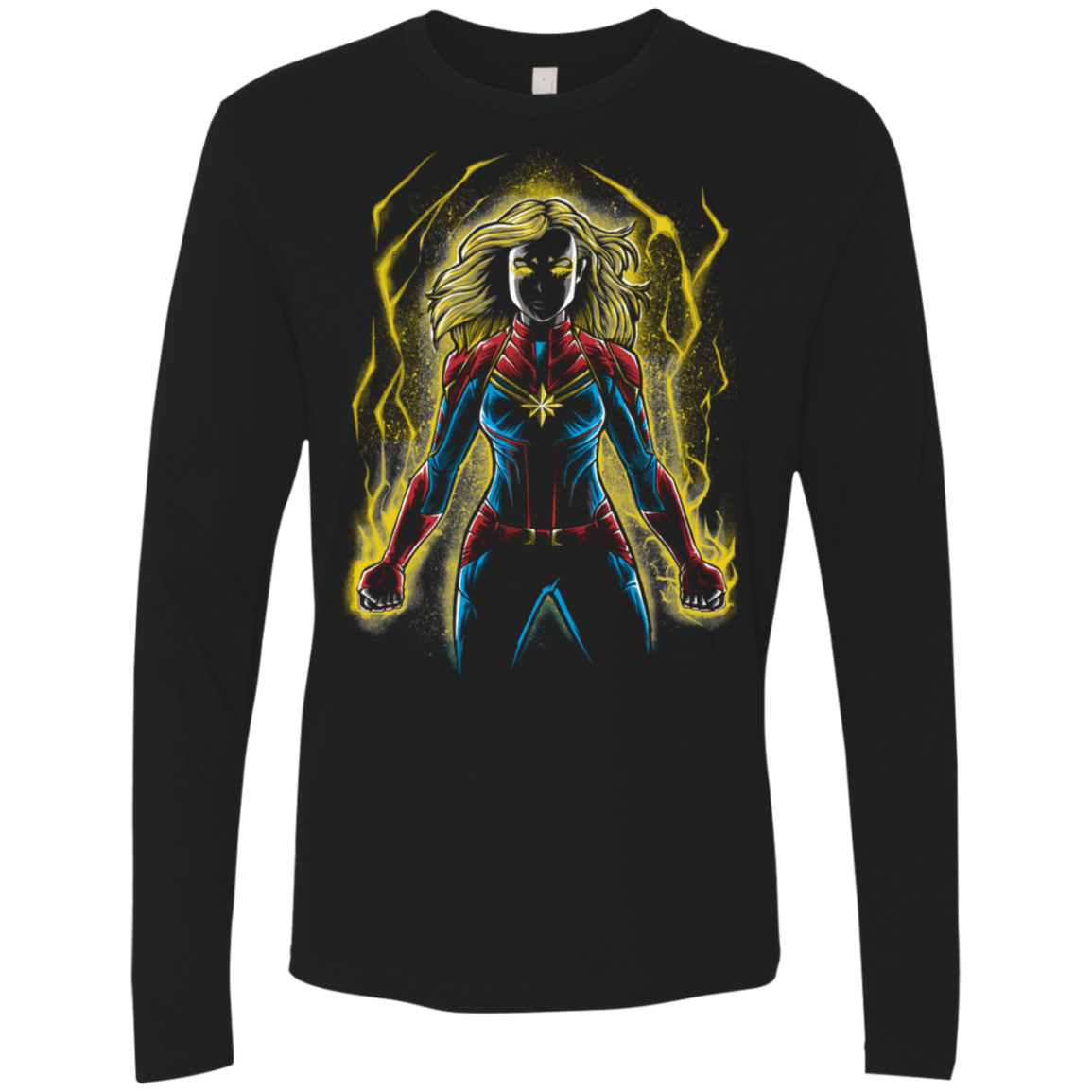 T-Shirts Black / S Captain Men's Premium Long Sleeve