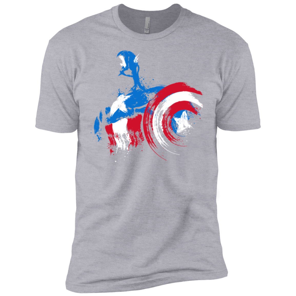 T-Shirts Heather Grey / X-Small Captain Men's Premium T-Shirt