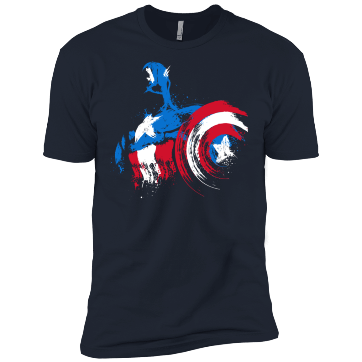 T-Shirts Midnight Navy / X-Small Captain Men's Premium T-Shirt