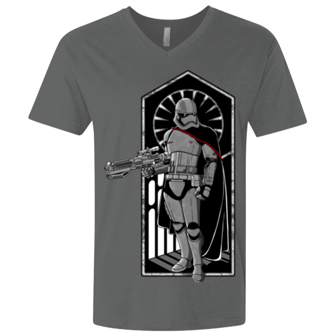 T-Shirts Heavy Metal / X-Small Captain Men's Premium V-Neck