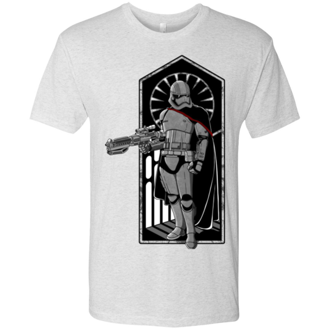 T-Shirts Heather White / S Captain Men's Triblend T-Shirt