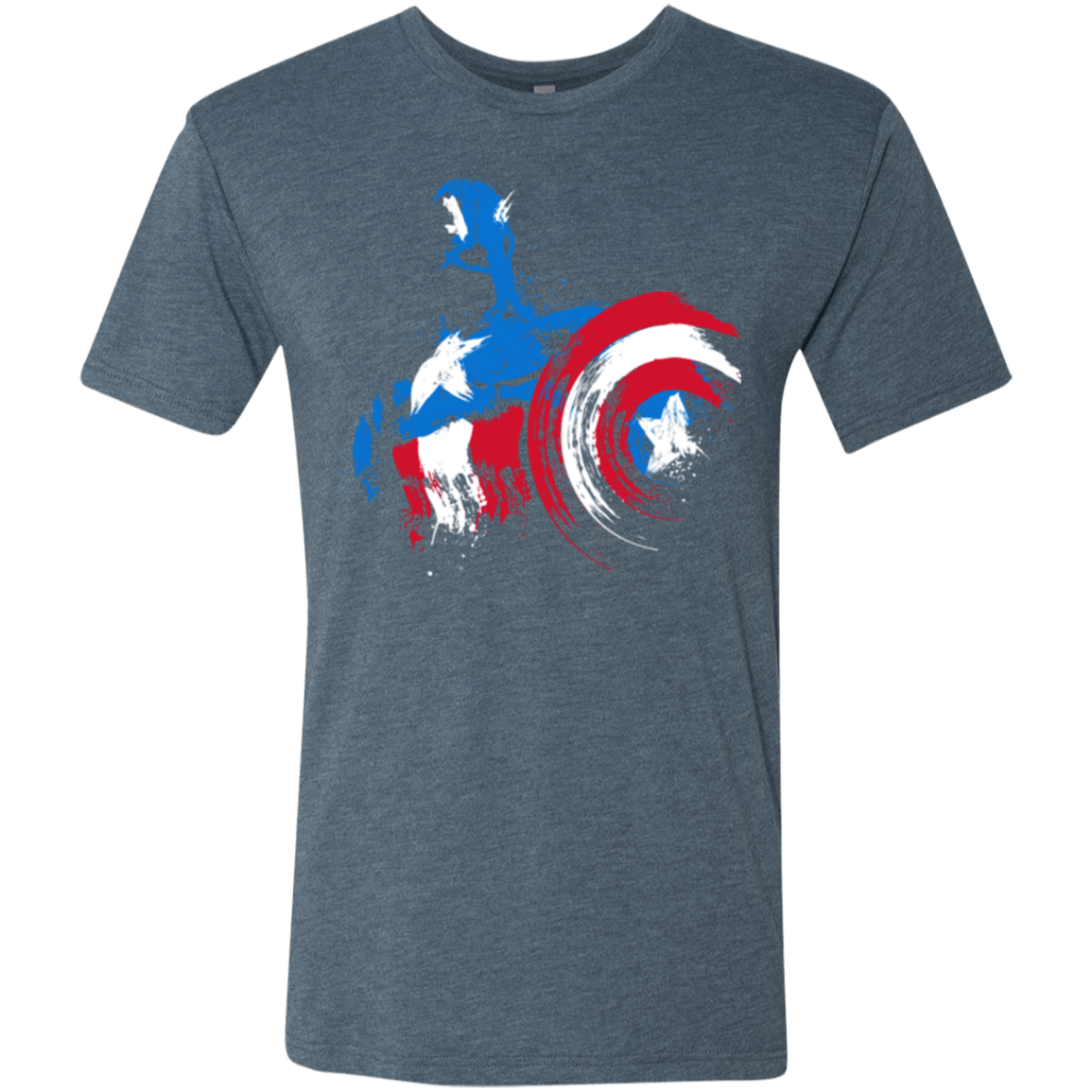 T-Shirts Indigo / S Captain Men's Triblend T-Shirt