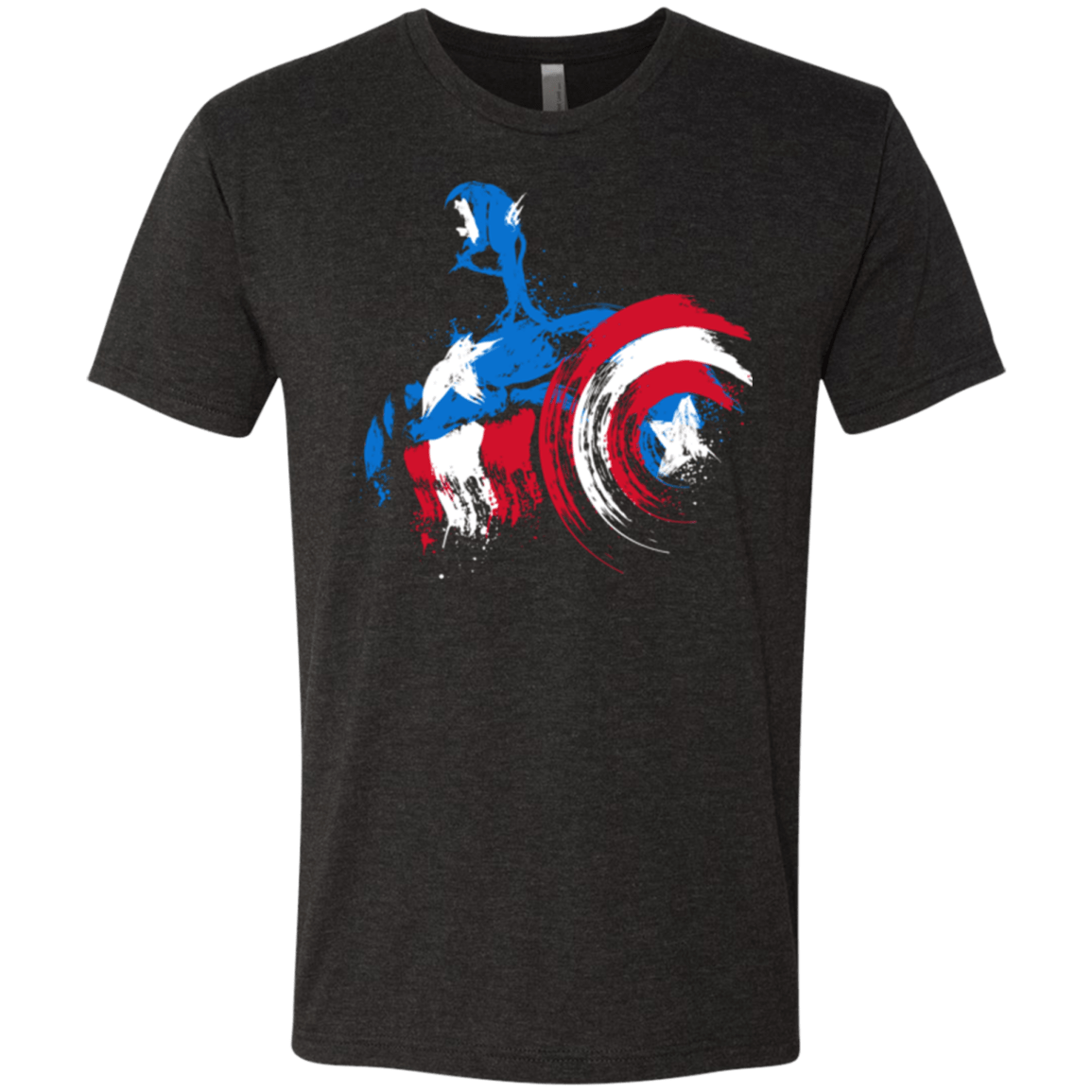 T-Shirts Vintage Black / S Captain Men's Triblend T-Shirt