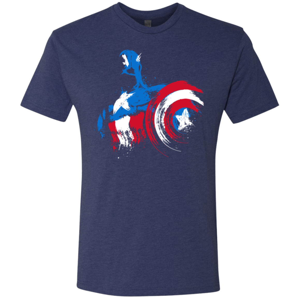 T-Shirts Vintage Navy / S Captain Men's Triblend T-Shirt