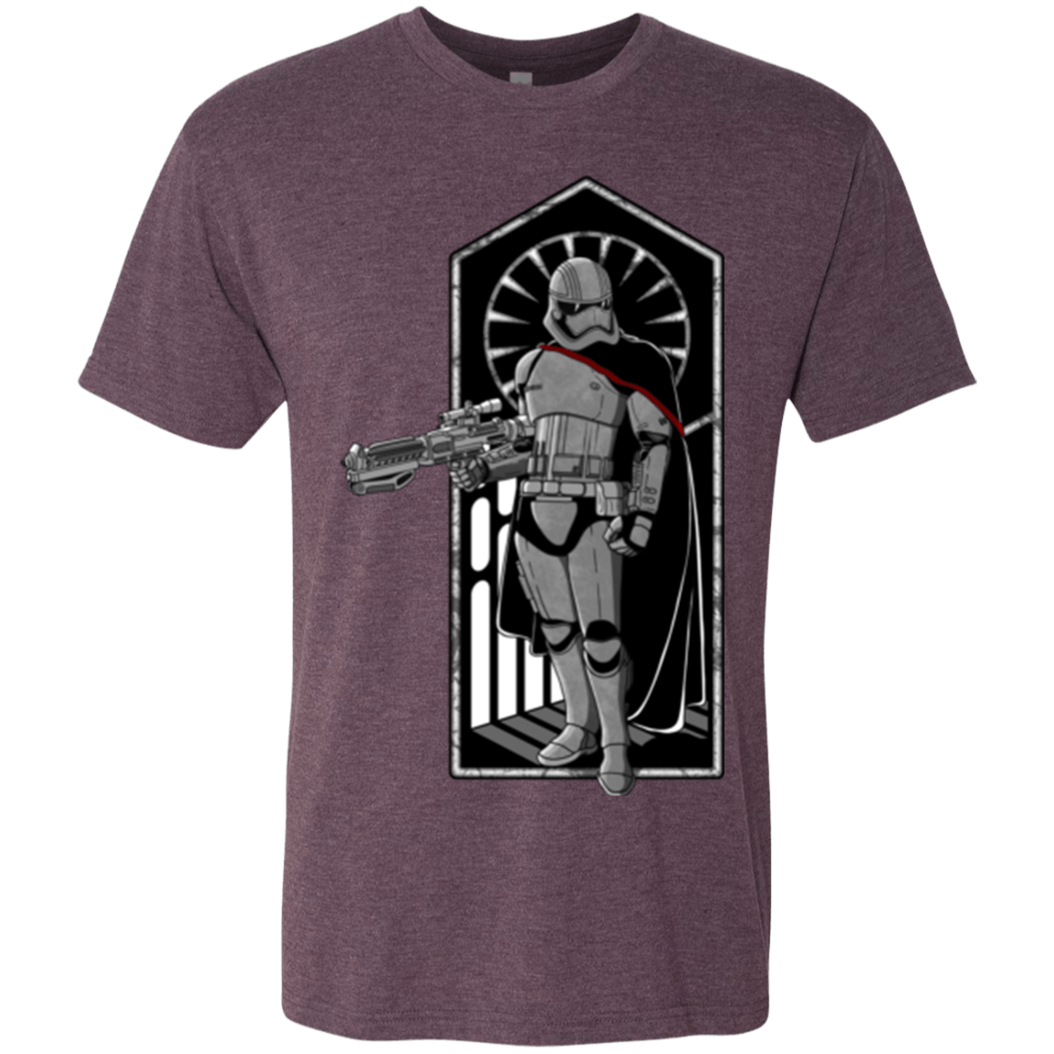 T-Shirts Vintage Purple / S Captain Men's Triblend T-Shirt