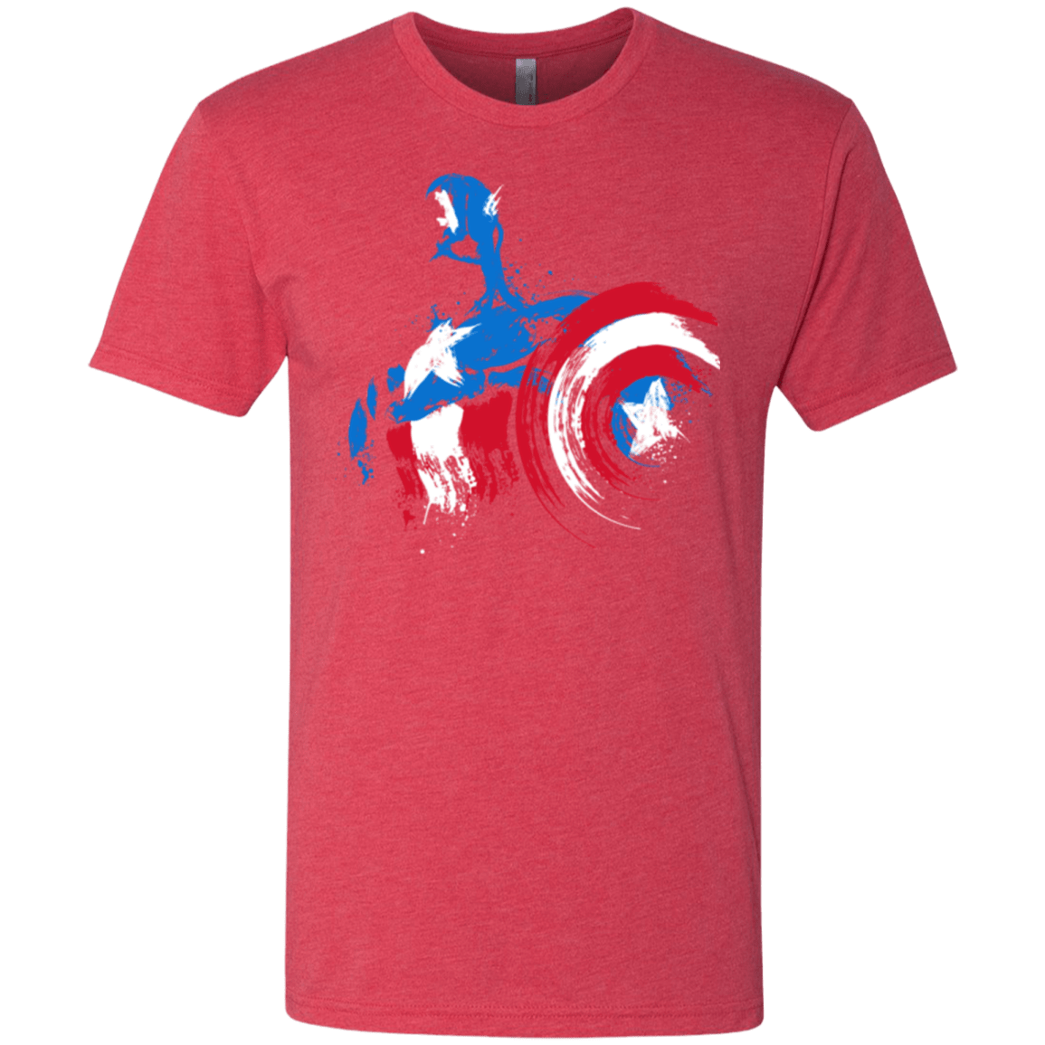 T-Shirts Vintage Red / S Captain Men's Triblend T-Shirt