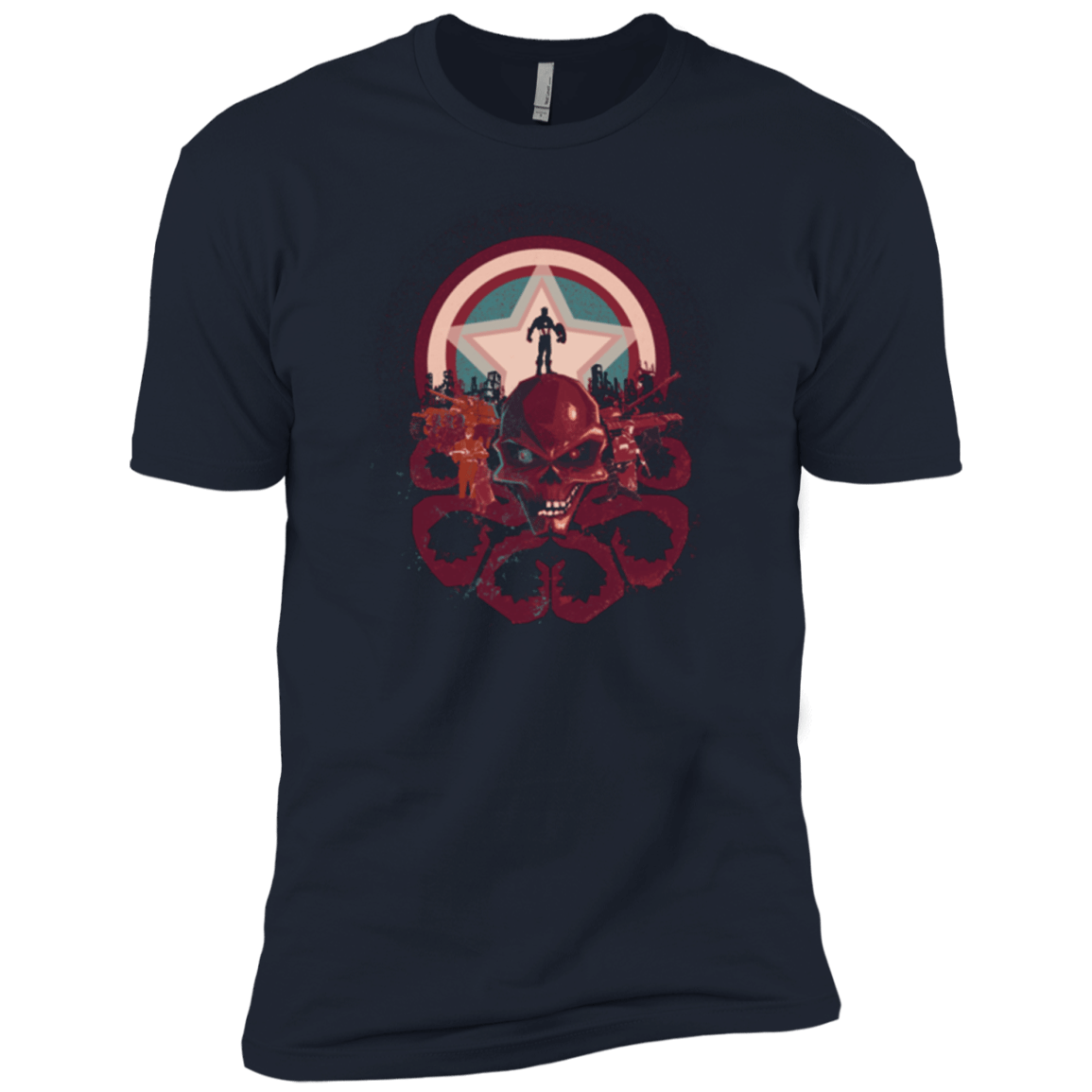 T-Shirts Midnight Navy / YXS Captain Nightmare Boys Premium T-Shirt