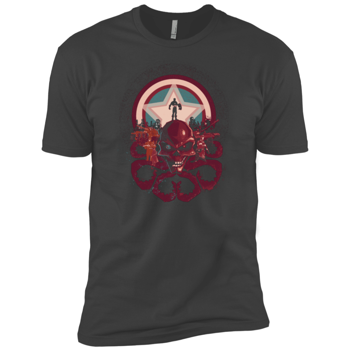 T-Shirts Heavy Metal / X-Small Captain Nightmare Men's Premium T-Shirt