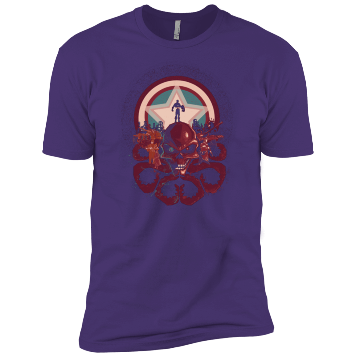 T-Shirts Purple / X-Small Captain Nightmare Men's Premium T-Shirt