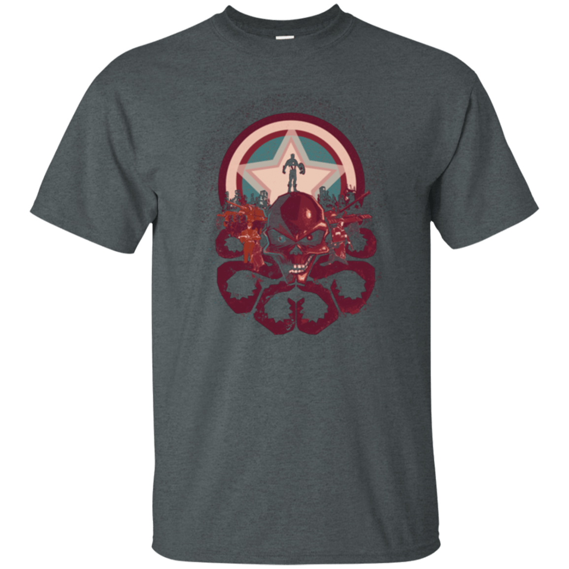 T-Shirts Dark Heather / Small Captain Nightmare T-Shirt