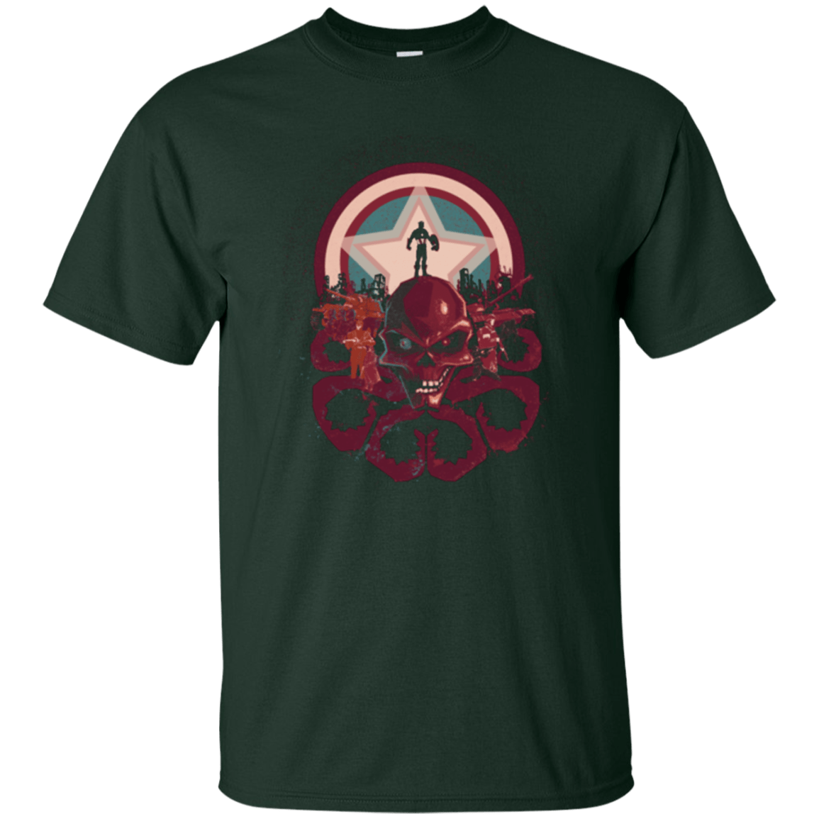 T-Shirts Forest Green / Small Captain Nightmare T-Shirt