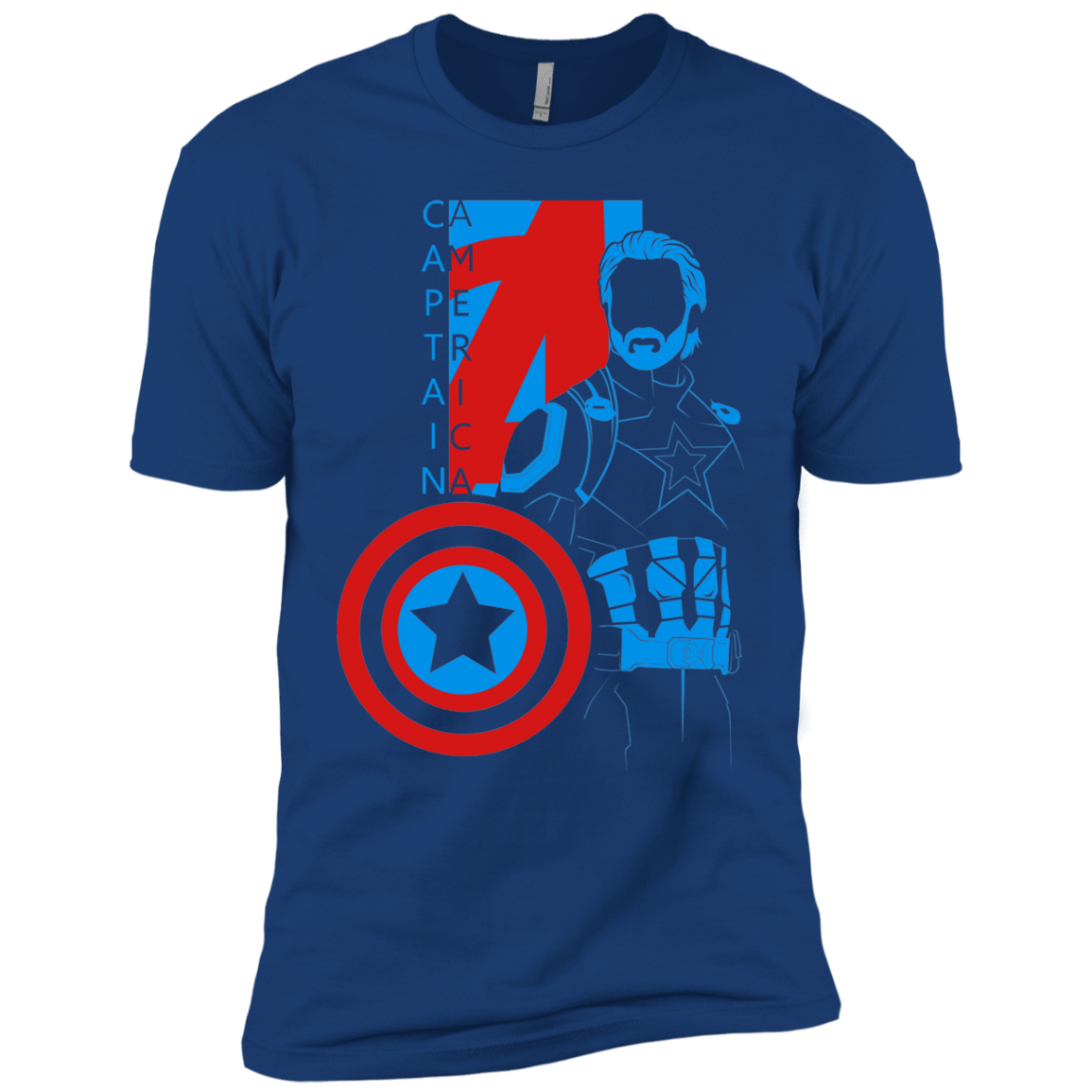 T-Shirts Royal / YXS Captain Profile Boys Premium T-Shirt