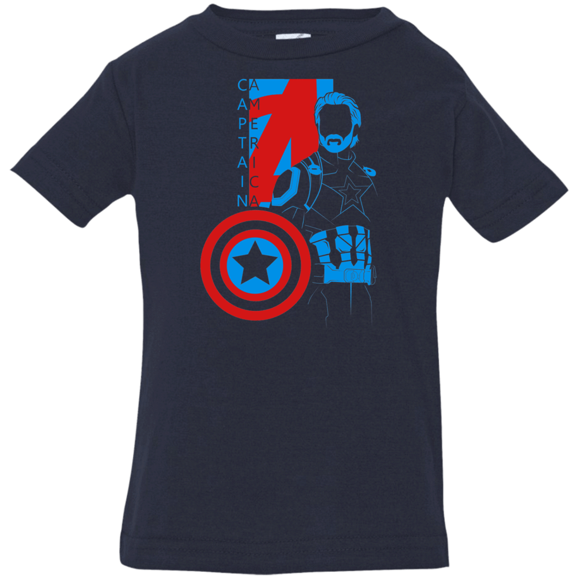 T-Shirts Navy / 6 Months Captain Profile Infant Premium T-Shirt