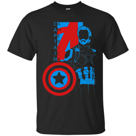 T-Shirts Black / S Captain Profile T-Shirt