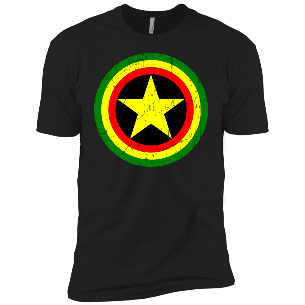 T-Shirts Black / YXS Captain Rasta Boys Premium T-Shirt