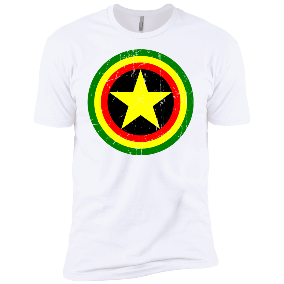 T-Shirts White / YXS Captain Rasta Boys Premium T-Shirt