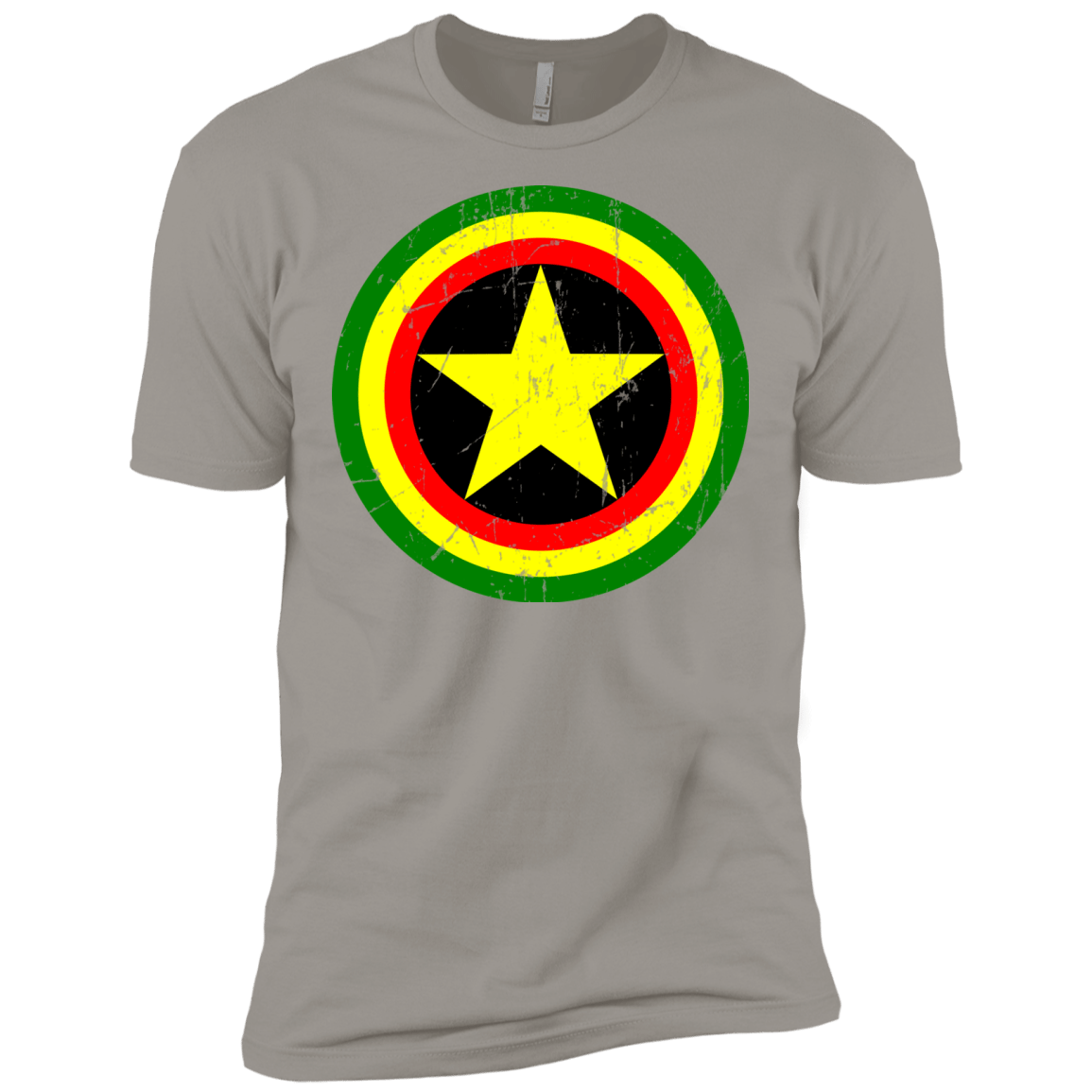 T-Shirts Light Grey / X-Small Captain Rasta Men's Premium T-Shirt
