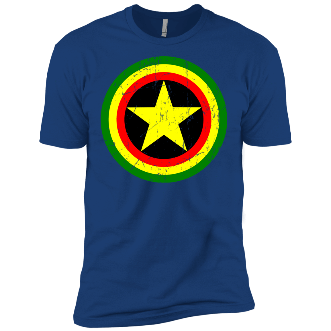 T-Shirts Royal / X-Small Captain Rasta Men's Premium T-Shirt