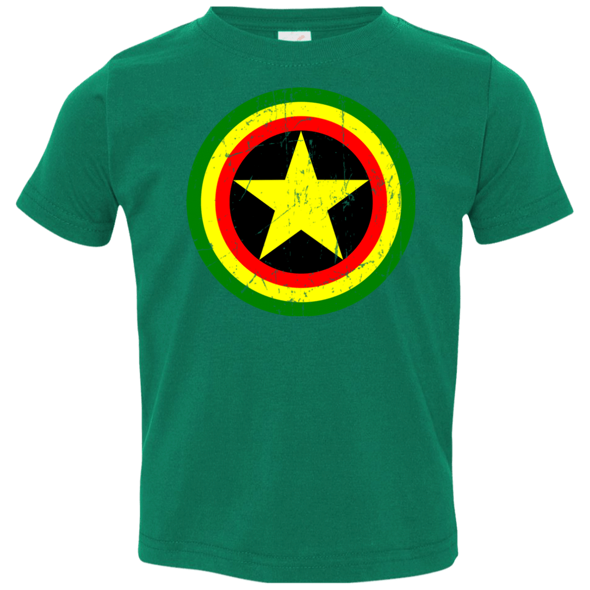 T-Shirts Kelly / 2T Captain Rasta Toddler Premium T-Shirt
