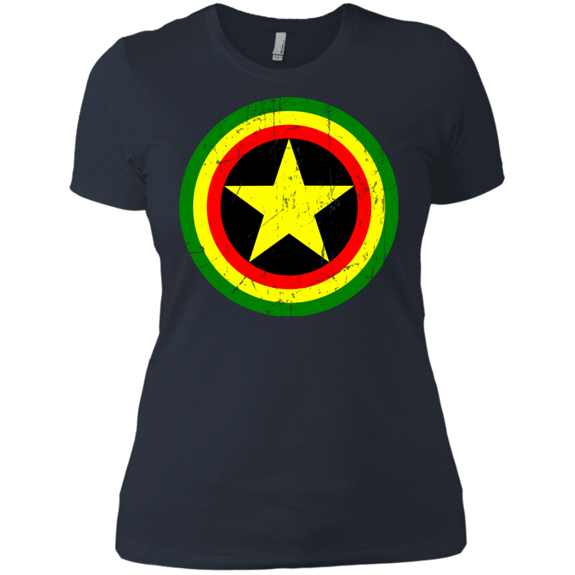 T-Shirts Indigo / X-Small Captain Rasta Women's Premium T-Shirt