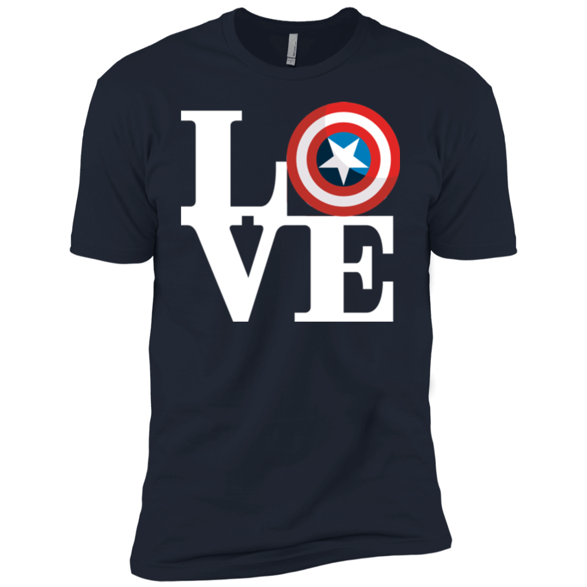 T-Shirts Midnight Navy / YXS Captain's Love Boys Premium T-Shirt