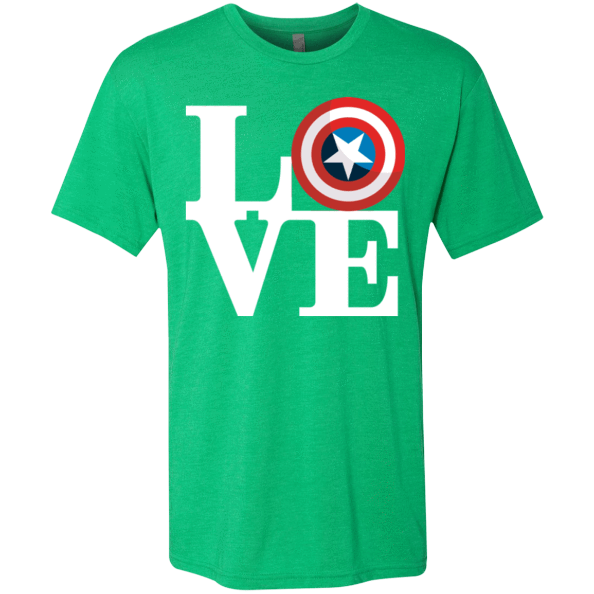 T-Shirts Envy / Small Captain's Love Men's Triblend T-Shirt