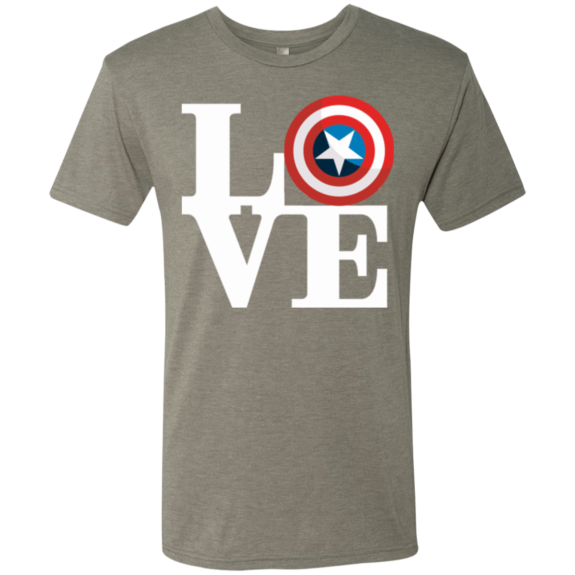 T-Shirts Venetian Grey / Small Captain's Love Men's Triblend T-Shirt