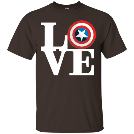 T-Shirts Dark Chocolate / Small Captain's Love T-Shirt